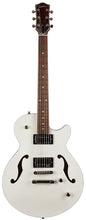 Load image into Gallery viewer, Godin 050222 Montreal Premiere HT Trans White 6 String RH Hollowbody Guitar MADE In CANADA