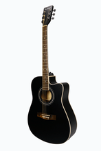 Load image into Gallery viewer, De Rosa USA Cutaway Acoustic-Electric Dreadnought Guitar Matte Finish-(6757583323330)