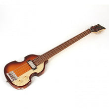 Load image into Gallery viewer, Hofner HCT-SHVB-SB-P-0 Shorty Violin Bass CT Sunburst (Beatles Bass Style) Includes Travel Bag