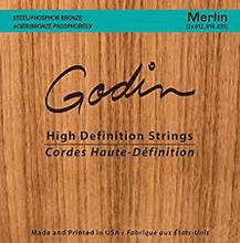 Load image into Gallery viewer, Godin 39920 Dulcimer / Merlin Strings Steel Phosphor Bronze M4 Made by D'Addario
