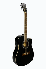 Charger l'image dans la galerie, De Rosa USA Cutaway Acoustic-Electric Dreadnought Guitar Matte Finish-(6757583323330)
