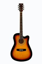 Charger l'image dans la galerie, De Rosa USA Cutaway Acoustic-Electric Dreadnought Guitar Matte Finish-(6757583323330)
