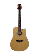 Load image into Gallery viewer, Glen Burton USA deluxe cutaway dreadnought acoustic guitar in satin natural finish with spruce top and rosewood fingerboard
